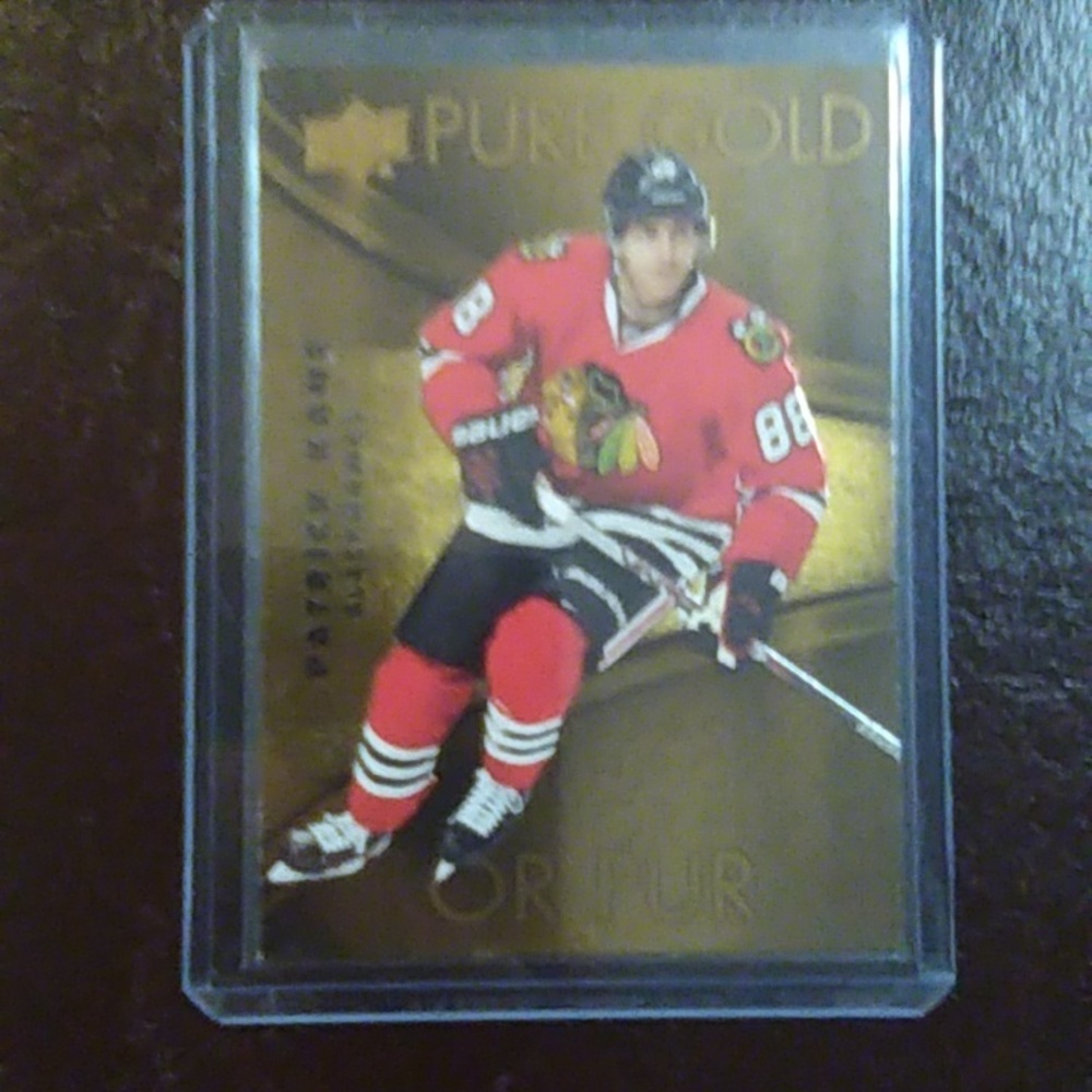 Patrick Kane - Pure Gold / Tim Hortons Upper Deck Card / Hockey Card Collectable